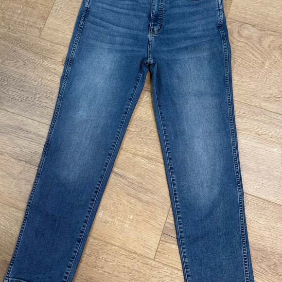 Madewell Stovepipe Jeans in Medium Blue Wash Size 28 - Picture 3 of 8